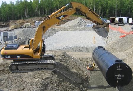 Cleared Construction project in wasilla alaska